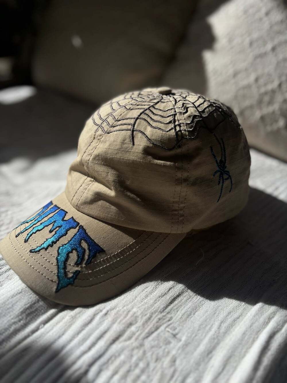 Dime Spider Low Pro Cap Beige Embroidered - Picture 2 of 10